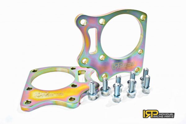Individual Racing Parts - IRP BMW E36/5 rear drum trailing arms adapters for disc brakes for two calipers